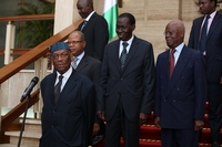 Audiences du Président de la Cedeao: Une délégation de l’association des Médiateurs des pays de l’UEMOA reçue par le chef de l’Etat